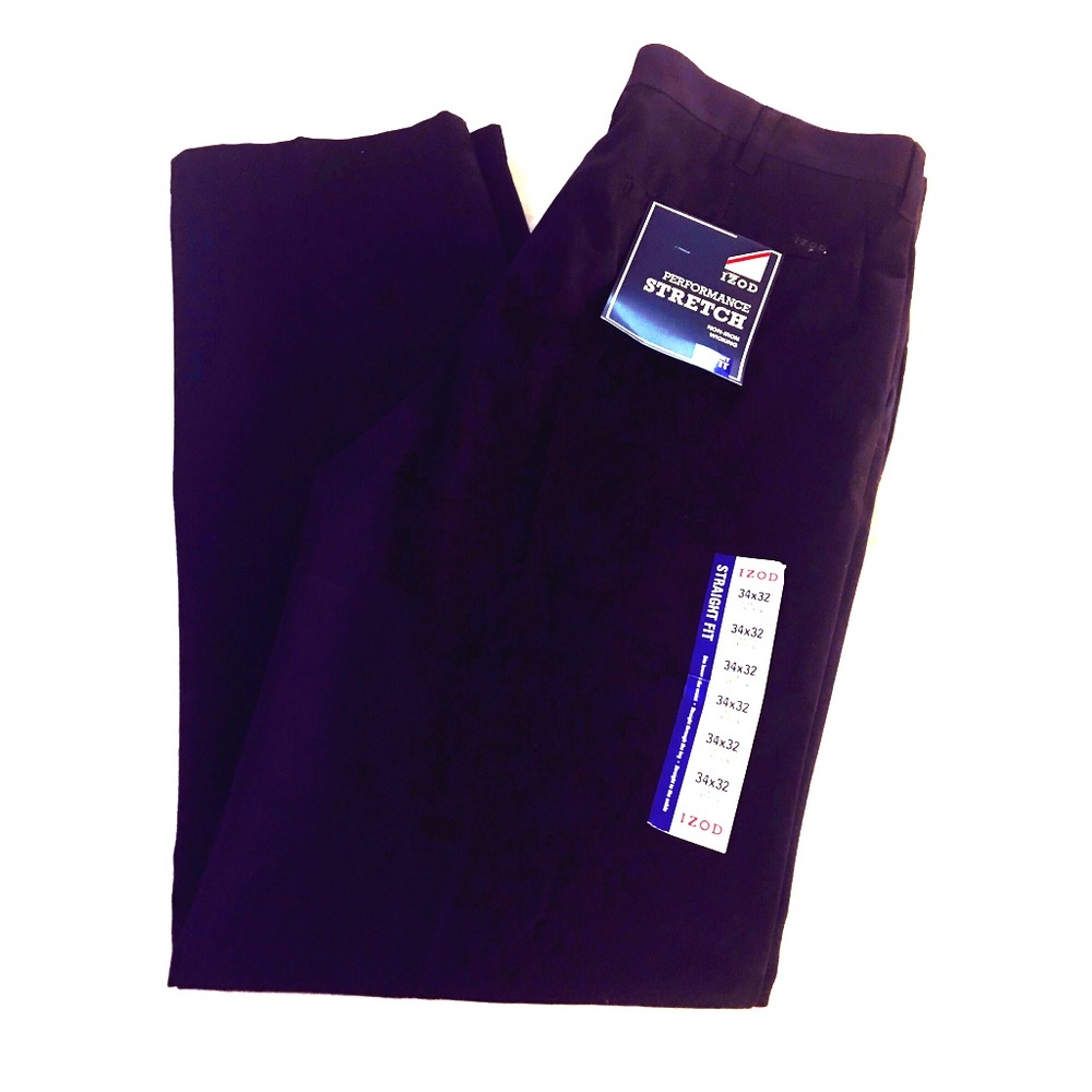 Men’s IZOD Dress Pants - Black- NWT